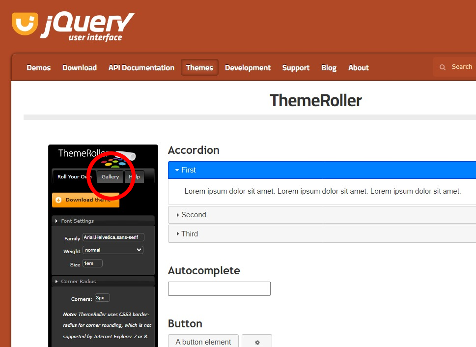 datepicker公式サイト