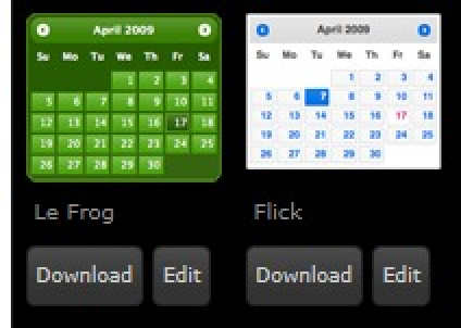 datepickerカレンダーのテーマを選んでみる